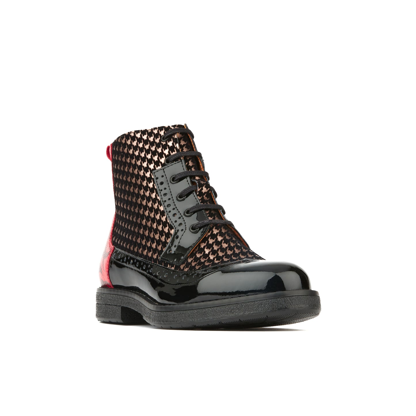 Hatter - Red Rose & Houndstooth